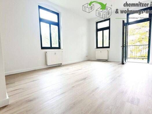Wohnung zur Miete 320 € 2 Zimmer 49,7 m² 1. Geschoss frei ab sofort Horststraße 11 Kappel Chemnitz / Kappel 09119