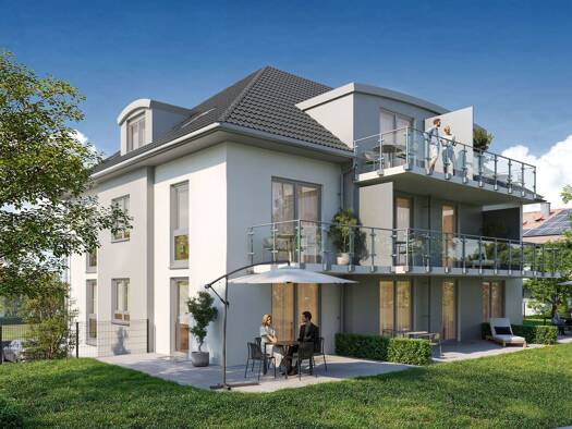 Terrassenwohnung zum Kauf - Erstbezug provisionsfrei 275.900 € 2 Zimmer 68 m² Roding Roding 93426