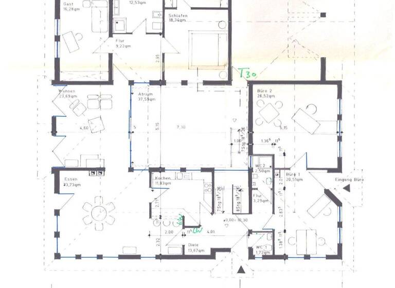 Bungalow zum Kauf provisionsfrei 590.000 € 6 Zimmer 197 m² 774 m² Grundstück Musterstr. 1 Breitenbach Schauenburg 34270