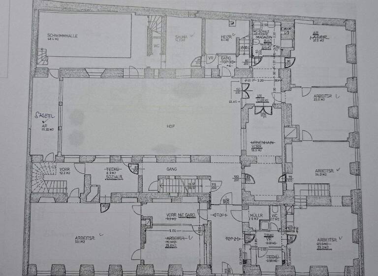 Mehrfamilienhaus zum Kauf 2.650.000 € 16 Zimmer 720 m² 679 m² Grundstück Wien 1020