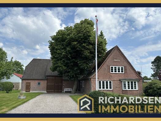 Einfamilienhaus zum Kauf 389.000 € 7 Zimmer 193,4 m² 10.227 m² Grundstück Karlum 25926