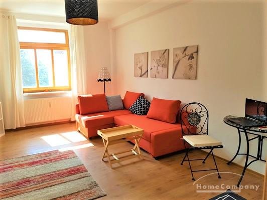 Wohnung zur Miete Wohnen auf Zeit 1.200 € 2 Zimmer 60 m²<br/>Wohnfläche 30.11.2024<br/>Verfügbarkeit Friedrichstadt (Löbtauer Str.) Dresden 01159