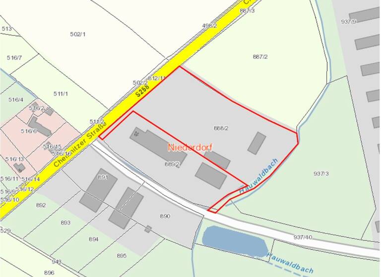 Grundstück zum Kauf 630.000 € 14.146 m² Grundstück Chemnitzer Str. 2c Niederdorf 09366