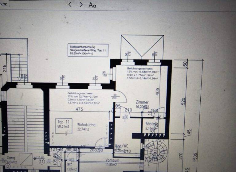 Wohnung zum Kauf - Erstbezug 299.990 € 2 Zimmer 60,5 m² Wien 1140
