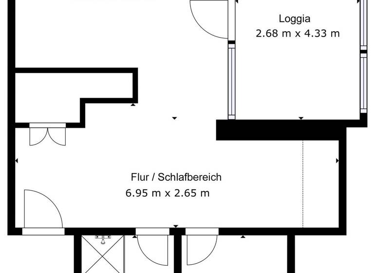 Wohnung zur Miete 480 € 1,5 Zimmer 52 m² 2. Geschoss Seukendorf 90556