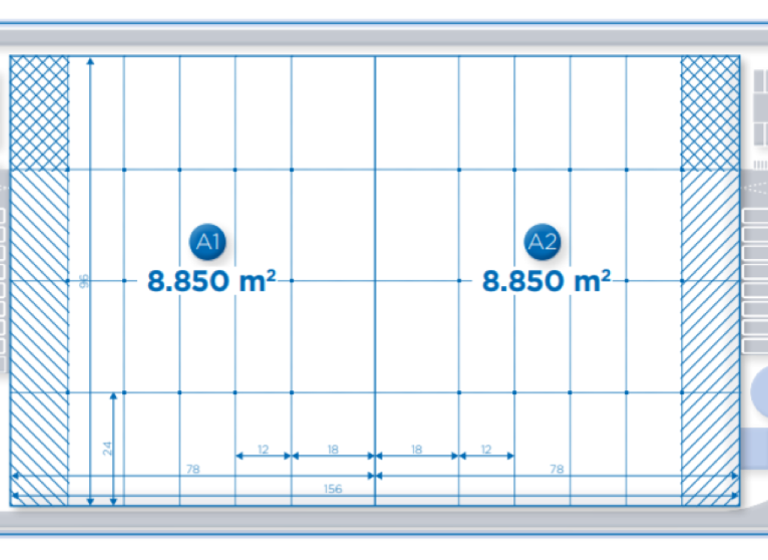 Lagerhalle zur Miete - Erstbezug provisionsfrei 17.700 m² Lagerfläche teilbar ab 8.850 m² Güdderath Mönchengladbach 41199