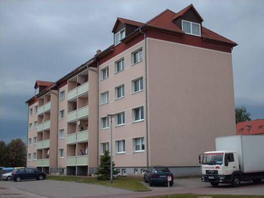 Wohnung zur Miete 255 € 3 Zimmer 56 m² 1. Geschoss frei ab sofort Florian-Geyer-Straße 24 Mücheln Mücheln (Geiseltal) 06249