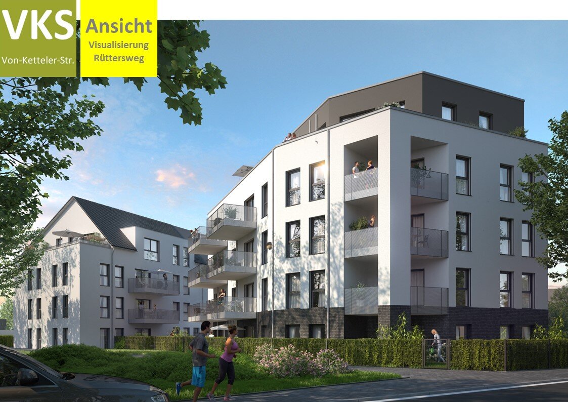 Terrassenwohnung zum Kauf provisionsfrei 489.900 € 3 Zimmer 92,1 m²<br/>Wohnfläche EG<br/>Geschoss Von-Ketteler-Straße 79 Bürrig Leverkusen 51371