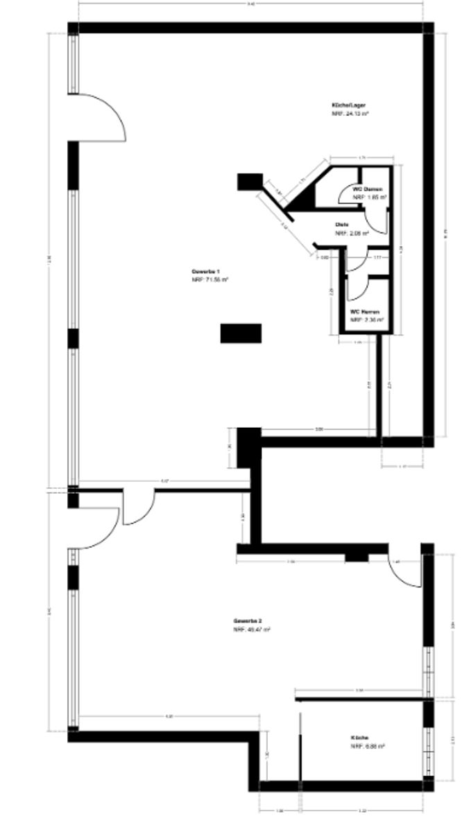 Laden zum Kauf 2.596 € 250 m²<br/>Verkaufsfläche ab 56 m²<br/>Teilbarkeit Ramersdorf München 81669