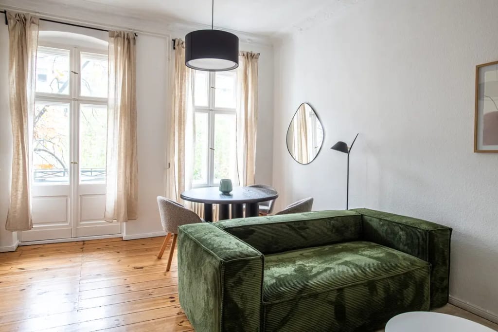 Wohnung zur Miete Wohnen auf Zeit 1.954 € 2 Zimmer 62 m²<br/>Wohnfläche ab sofort<br/>Verfügbarkeit Sonnenallee Neukölln Berlin 12059