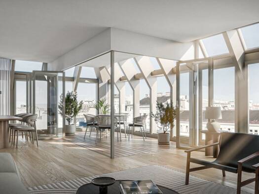 Wohnung zum Kauf - Erstbezug 1.890.000 € 3 Zimmer 105,4 m² 4. Geschoss Rechte Wienzeile 21 Wien 1040