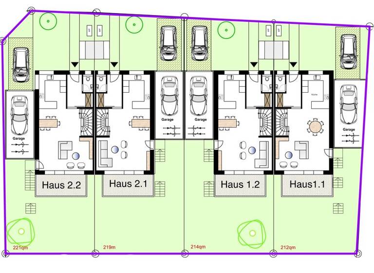Doppelhaushälfte zum Kauf provisionsfrei 751.026 € 6 Zimmer 164 m² 219 m² Grundstück Heimsheim 71296