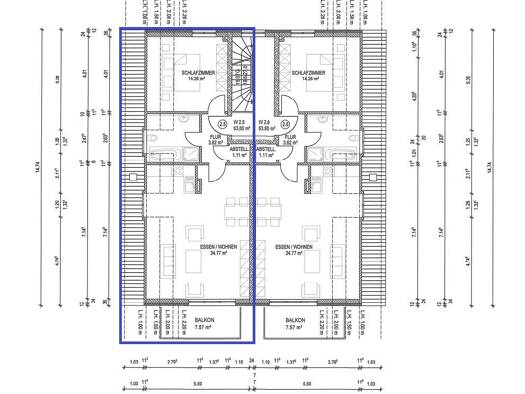 Wohnung zum Kauf 319.000 € 2 Zimmer 63,6 m² 2. Geschoss Ingolstadt 85055
