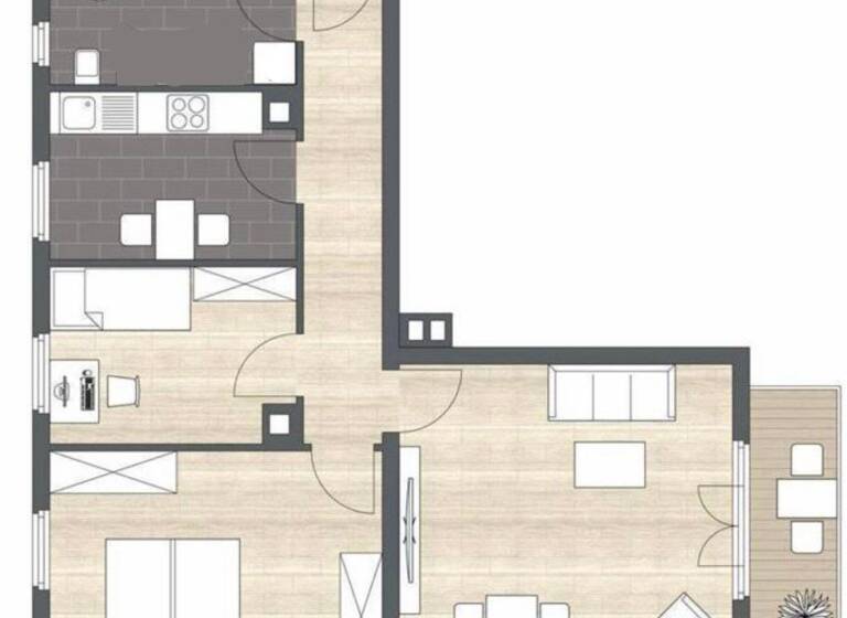 Wohnung zur Miete 800 € 3 Zimmer 73 m² Geschoss 2/3 frei ab 01.05.2026 Danziger Straße 15 Immendingen 78194