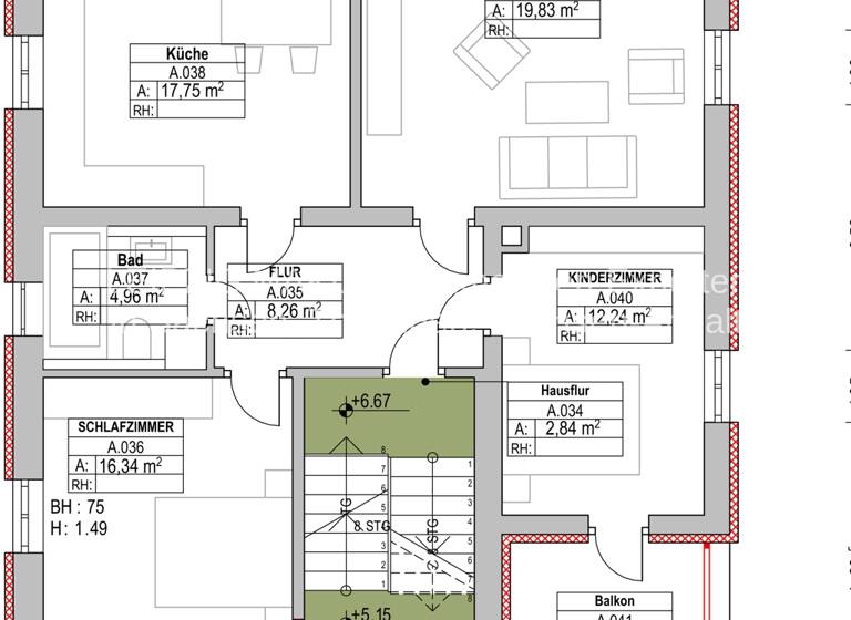 Wohnung zum Kauf 298.795 € 4 Zimmer 85,4 m² Püchau Machern 04827