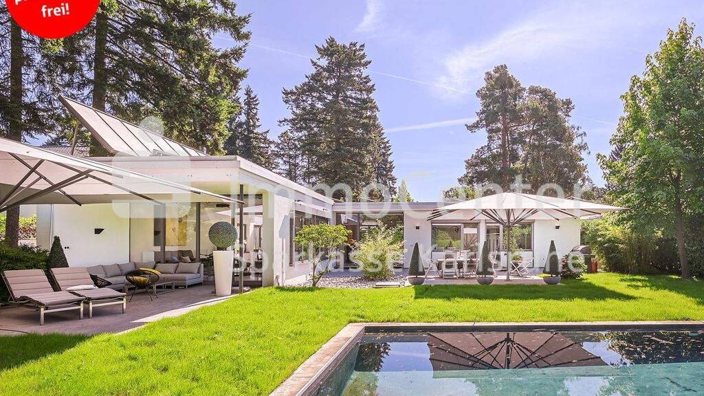 Villa zum Kauf provisionsfrei 1.950.000 € 6 Zimmer 279,2 m² 1.886 m² Grundstück Waldstadt Karlsruhe / Waldstadt 76139