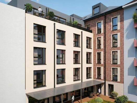 Studio zum Kauf - Neubau provisionsfrei als Kapitalanlage geeignet 243.415 € 1 Zimmer 24,6 m² Martin-Richter-Straße 17 Rennweg Nürnberg 90489