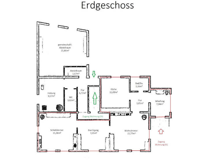 Mehrfamilienhaus zum Kauf 185.000 € 7 Zimmer 167 m² 305 m² Grundstück Bremke Gleichen 37130