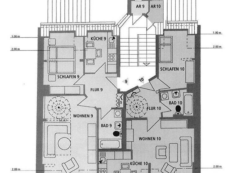 Maisonette zur Miete 350 € 3 Zimmer 64 m² 4 Geschosse frei ab sofort Siegener Straße 43 Stadtmitte Plauen 08523