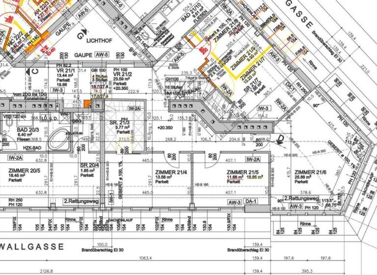 Wohnung zum Kauf 1.590.000 € 4 Zimmer 209 m² Wien 1060