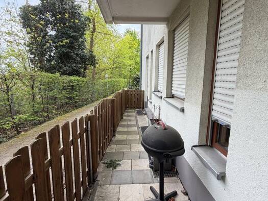 Terrassenwohnung zur Miete 690 € 2 Zimmer 46 m² Geschoss EG/4 frei ab 01.12.2026 Eigenes Heim Fürth 90766