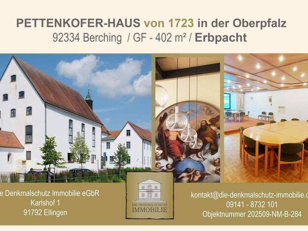 Haus zum Kauf 402 m² Grundstück Berching 92334