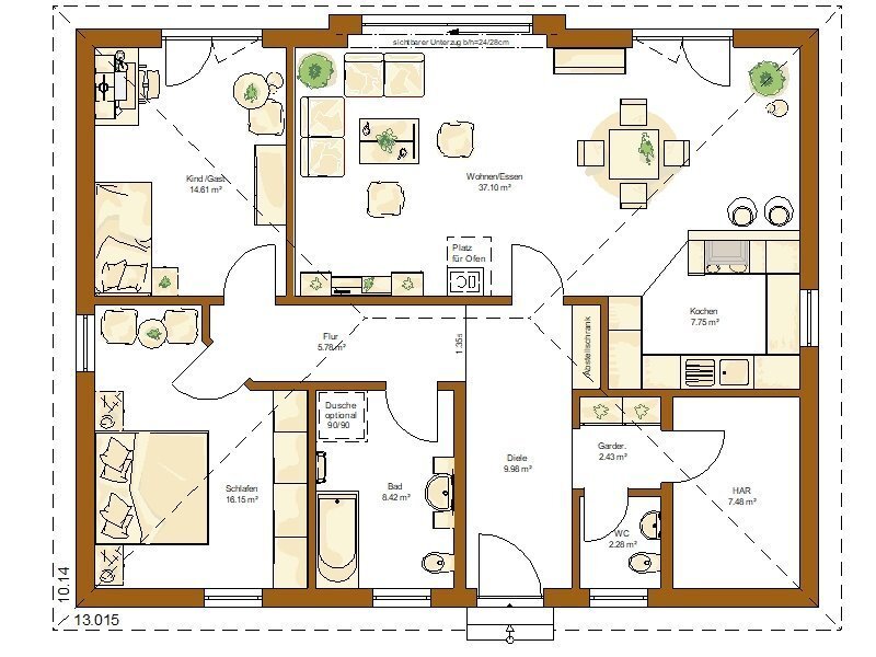 Bungalow zum Kauf provisionsfrei 383.000 € 3 Zimmer 112 m²<br/>Wohnfläche 528 m²<br/>Grundstück Guttenbach Neckargerach 69437