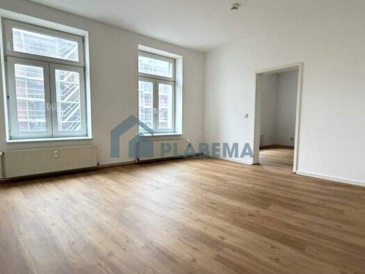 Wohnung zur Miete 692 € 2 Zimmer 44,6 m² 2. Geschoss frei ab sofort Steinstraße 19 Paulsstadt Schwerin 19053