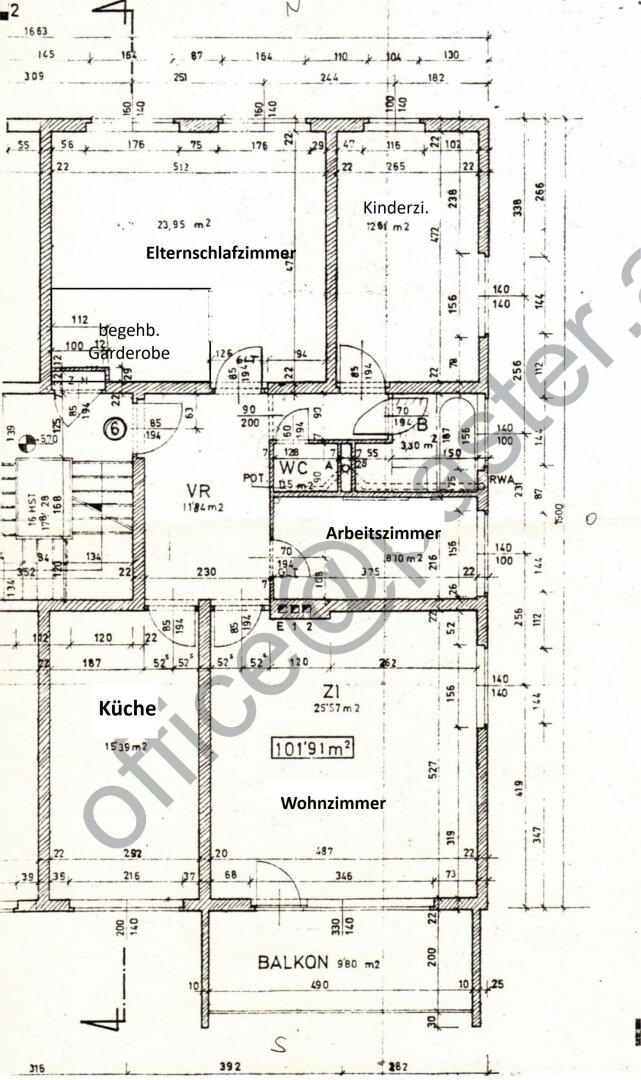 Wohnung zum Kauf 490.000 € 4 Zimmer 101,9 m²<br/>Wohnfläche Wien 1170