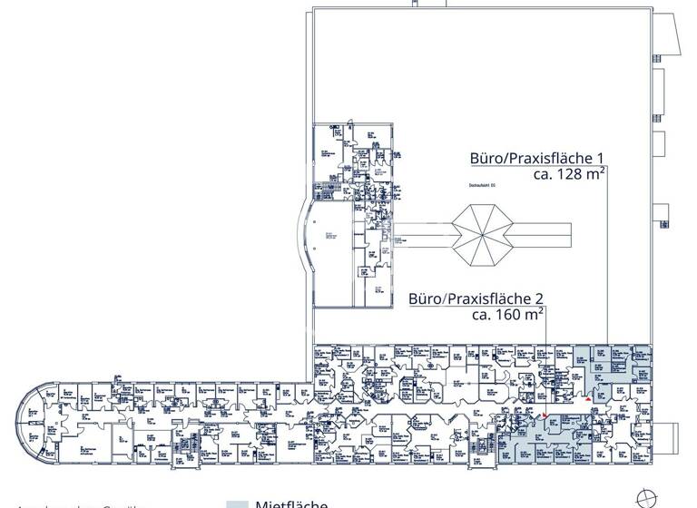 Bürofläche zur Miete provisionsfrei 9 € 153 m² Bürofläche Lübsche Straße 146-148 Wismar-West Wismar 23966