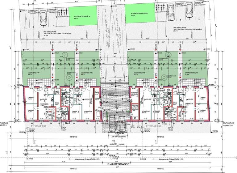 Wohnung zur Miete 1.705 € 3 Zimmer 78 m² Vösendorf 2331