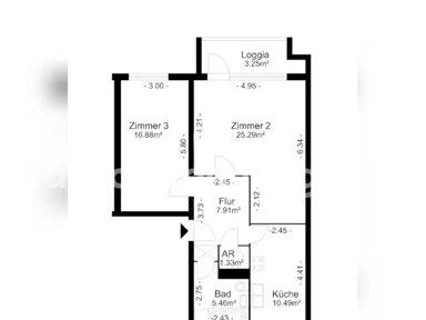 Wohnung zur Miete 440 € 2 Zimmer 75 m² 1. Geschoss Gesundbrunnen Berlin 13355