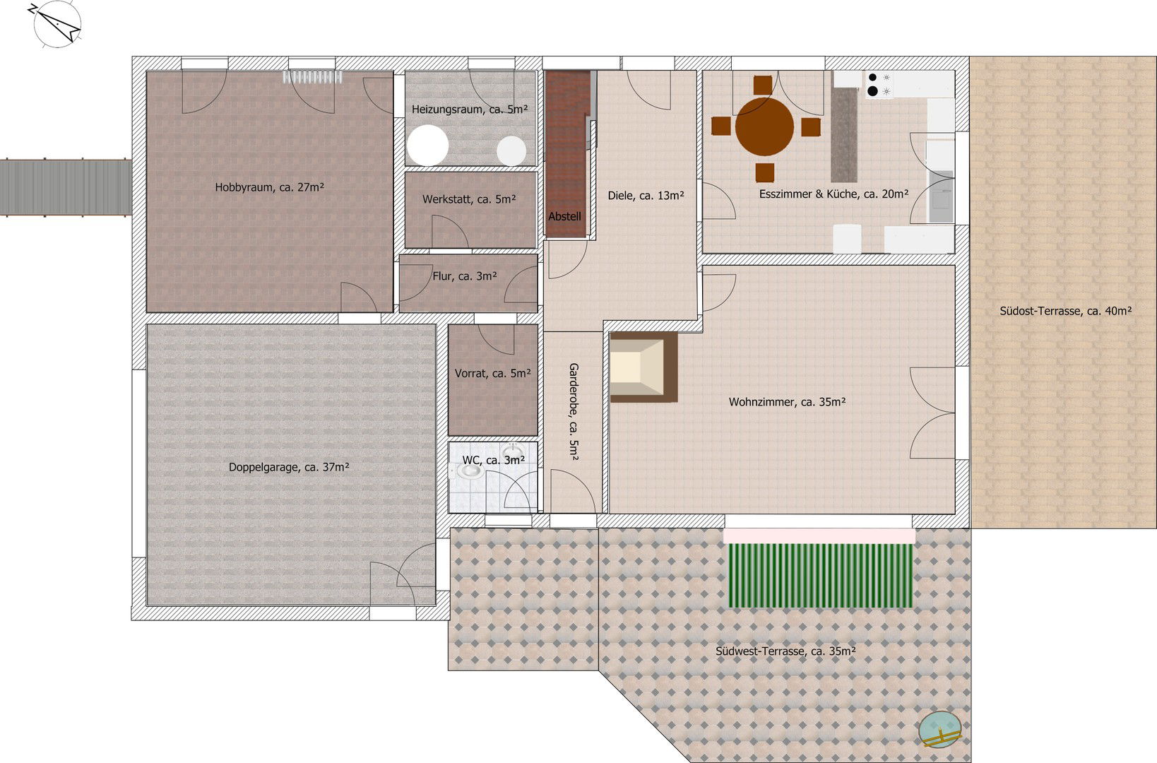 Einfamilienhaus zum Kauf provisionsfrei 429.000 € 10 Zimmer 282 m²<br/>Wohnfläche 882 m²<br/>Grundstück Birkenweg 10 Niederhadamar Hadamar 65589