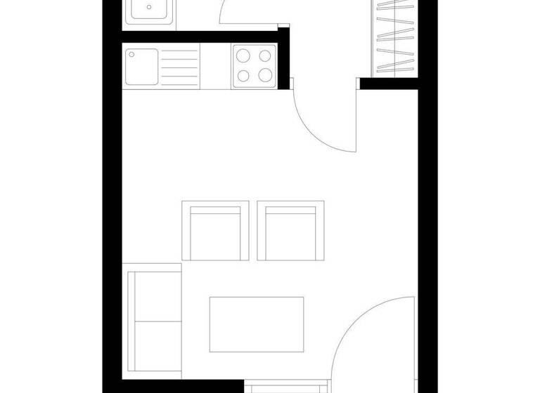 Studio zum Kauf 305.000 € 1 Zimmer 23,6 m² Neuhausen-Nymphenburg München 80639