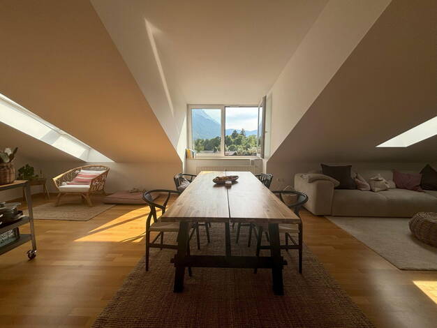 Wohnung zur Miete 1.150 € 2 Zimmer 68,4 m² Dachgeschoss, 3. Geschoss Archstrasse 21 Garmisch Garmisch Partenkirchen 82467