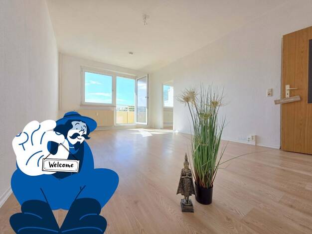 Wohnung zur Miete 215 € 1 Zimmer 35,9 m² 5. Geschoss Johannes-Göderitz-Straße 69 Neu Olvenstedt Magdeburg 39130