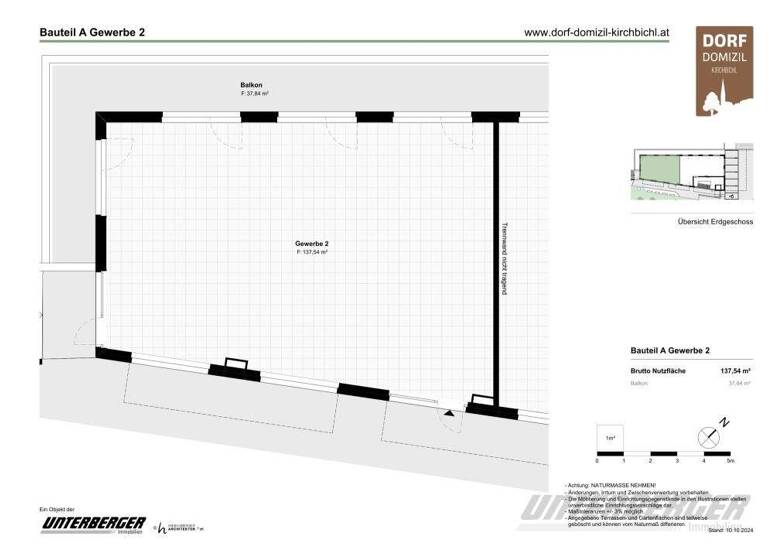 Ladenfläche zum Kauf - Erstbezug 759.200 € Tirolerstraße 35 Kirchbichl 6322