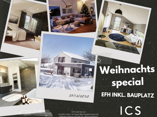 Einfamilienhaus zum Kauf provisionsfrei 1.153.008 € 5 Zimmer 180 m² 535 m² Grundstück Hertmannsweiler Winnenden 71364