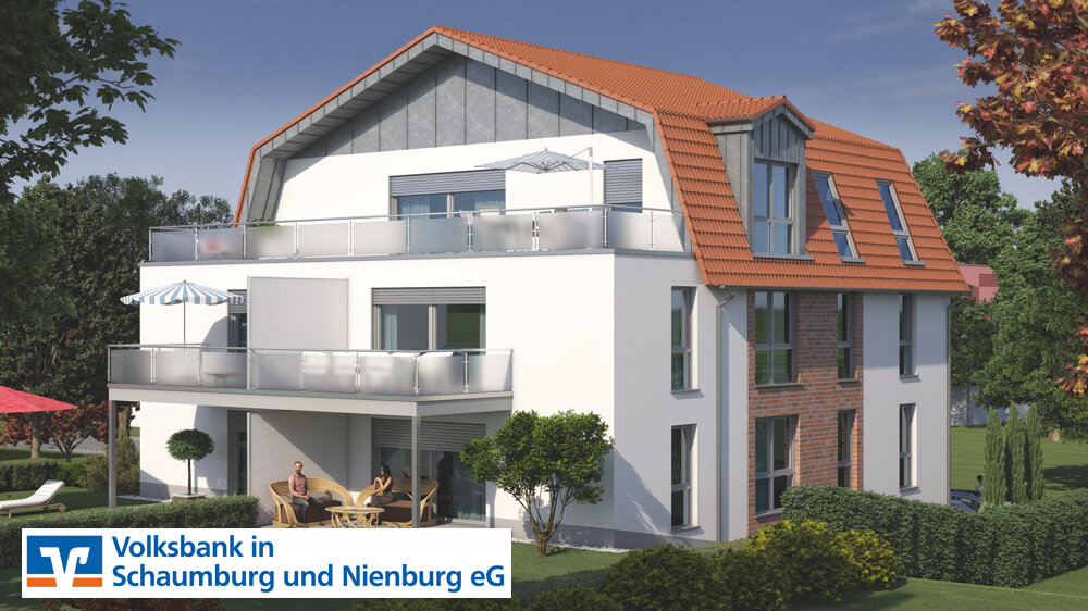 Wohnung zum Kauf provisionsfrei 360.000 € 3 Zimmer 93,4 m²<br/>Wohnfläche 1.<br/>Geschoss 01.12.2025<br/>Verfügbarkeit Bückeburg Bückeburg 31675