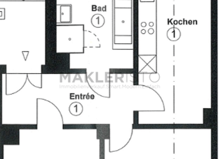 Wohnung zur Miete 700 € 2 Zimmer 63 m² EG frei ab 01.04.2026 Sachsenstraße 11 Paunsdorf Leipzig 04328