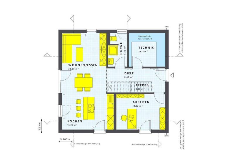 Einfamilienhaus zum Kauf provisionsfrei 597.356 € 5 Zimmer 157 m² 500 m² Grundstück Nieder-Saulheim Saulheim 55291