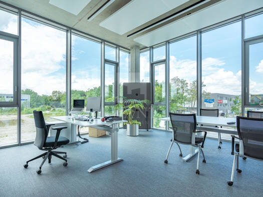 Bürofläche zur Miete - Erstbezug 14,80 € 1.589 m² Bürofläche teilbar ab 386,7 m² Lohhof Unterschleißheim 85716
