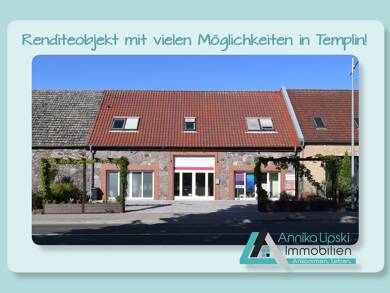 Wohn- und Geschäftshaus zum Kauf als Kapitalanlage geeignet 465.000 € 235 m² 781 m² Grundstück Templin Templin 17268