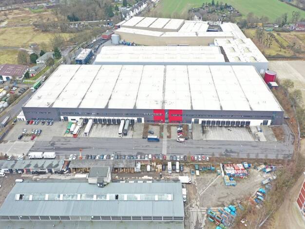 Halle/Industriefläche zur Miete 12.000 m² Lagerfläche teilbar ab 4.378 m² Düsseldorf 40589