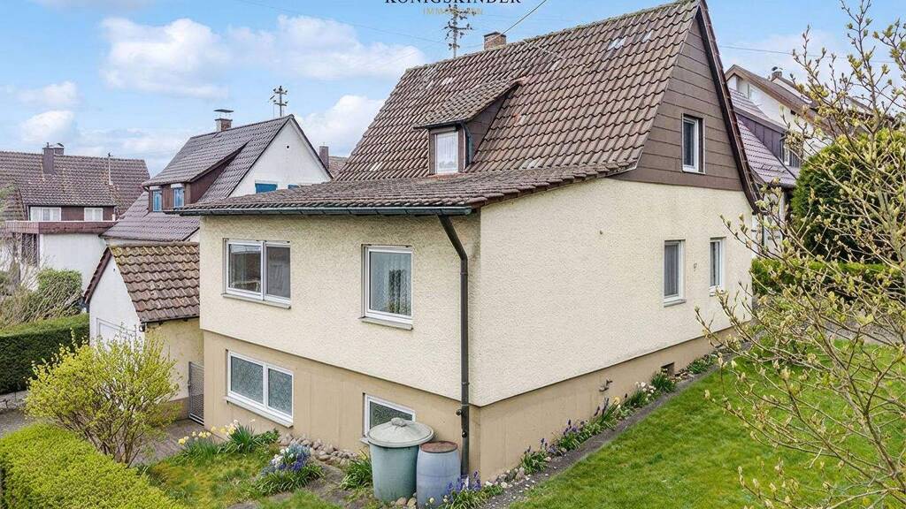 Einfamilienhaus zum Kauf 399.000 € 6 Zimmer 107,3 m² 345 m² Grundstück Backnang 71522