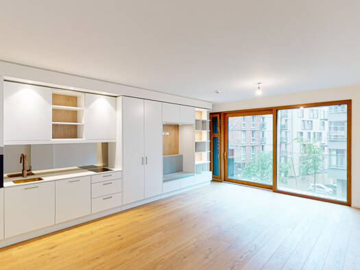 Studio zur Miete 1.240 € 1 Zimmer 44,7 m² 1. Geschoss frei ab 01.08.2026 HafenCity Hamburg 20457