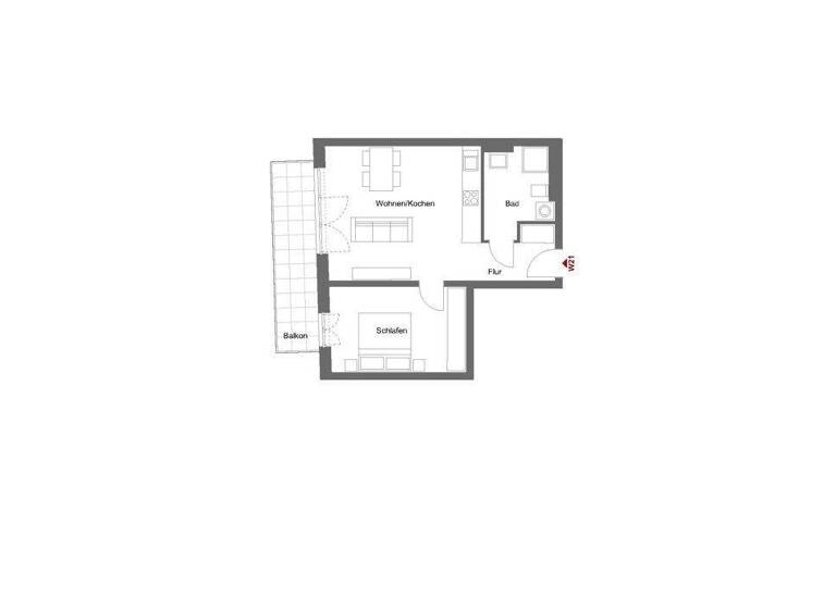 Wohnung zum Kauf - Neubau 424.500 € 2 Zimmer 54,6 m² 2. Geschoss Germering 82110