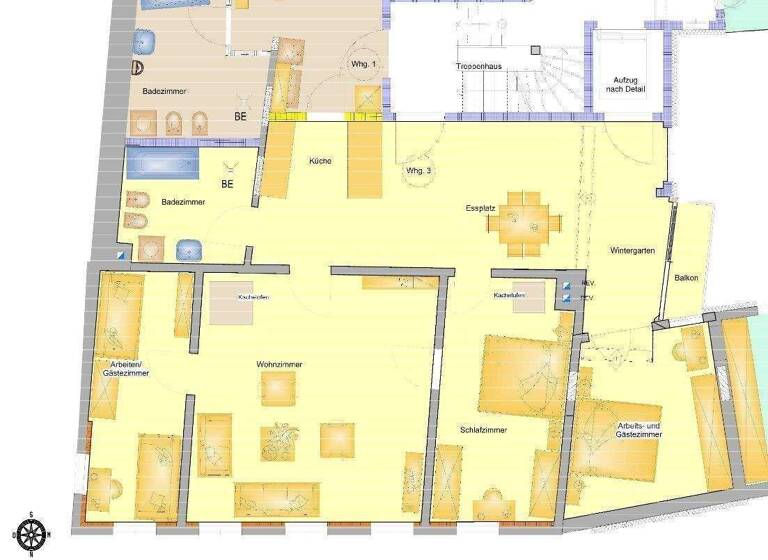 Wohnung zum Kauf provisionsfrei als Kapitalanlage geeignet 519.000 € 4 Zimmer 115,5 m² Kirchgasse 12 Coburg 96450