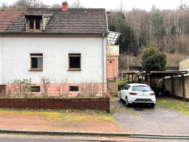 Einfamilienhaus zum Kauf 89.000 € 5 Zimmer 100 m² 434 m² Grundstück Niederwürzbach Blieskastel / Niederwürzbach 66440