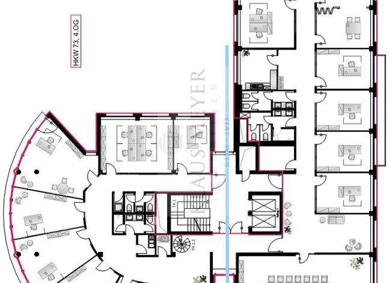 Bürofläche zur Miete provisionsfrei 16 € 785,6 m² Bürofläche teilbar ab 221,9 m² Hammerbrook Hamburg 20097